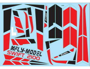 Xfly-Model Swift 2100 Decal Set